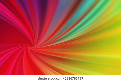 Light Multicolor vector blurred template. Colorful illustration in abstract style with gradient. New design for your business.