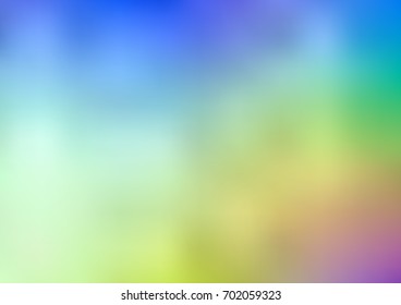 Light Multicolor vector blurred template. Colorful abstract illustration with gradient. Brand-new design for your business.