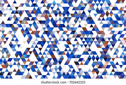 Light Multicolor vector blurry triangle background. A sample with polygonal shapes. The textured pattern can be used for background.