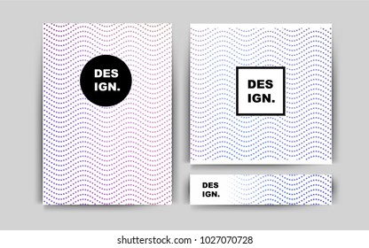 Light Multicolor vector brochure for ui, ux design. Blurred decorative design in abstract style with textbox. The pattern can be used for any ad, booklets.