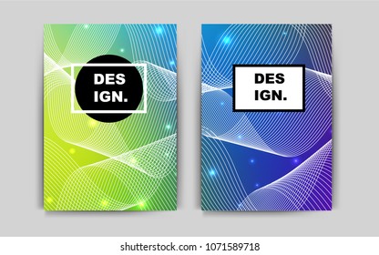 Light Multicolor vector brochure for ui, ux design. Glitter abstract design concept with text box. Pattern for ads, leaflets, labels of your business.