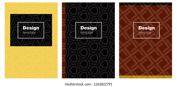 Light Multicolor vector brochure for ui, ux design. Glitter abstract design concept with text box. Pattern for leaflets, booklets.