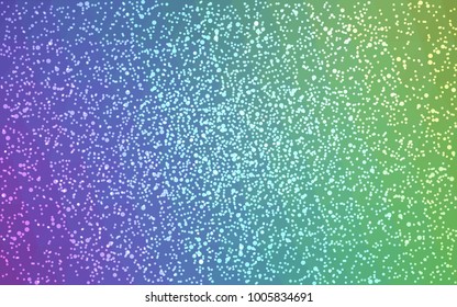 Light Multicolor vector christmas postcard low polygon background. Illustration consisting of triangles. Abstract triangular polygonal origami or crystal design of New Year celebration.