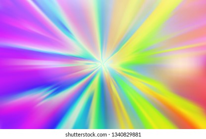 Light Multicolor vector colorful abstract background. Modern abstract illustration with gradient. New style design for your brand book.