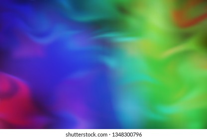 Light Multicolor vector colorful abstract background. Glitter abstract illustration with gradient design. Background for designs.