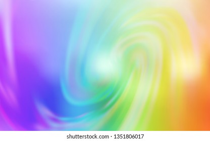 Light Multicolor vector colorful abstract texture. Abstract colorful illustration with gradient. Background for a cell phone.