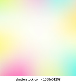 Light Multicolor vector colorful abstract background. Gradient abstract illustration with blurred colors. Design for landing pages.