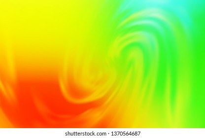 Light Multicolor vector colorful abstract texture. Glitter abstract illustration with gradient design. Completely new design for your business.