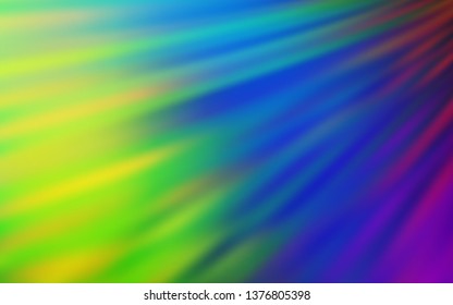 Light Multicolor vector colorful abstract texture. Shining colored illustration in smart style. Background for designs.
