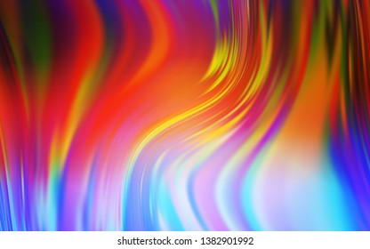 Light Multicolor vector colorful abstract background. Colorful illustration in abstract style with gradient. Blurred design for your web site.