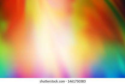 Light Multicolor vector colorful abstract texture. Colorful abstract illustration with gradient. New design for your business.