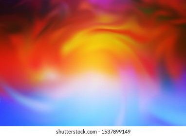 Light Multicolor vector colorful abstract texture. A completely new colored illustration in blur style. Background for a cell phone.
