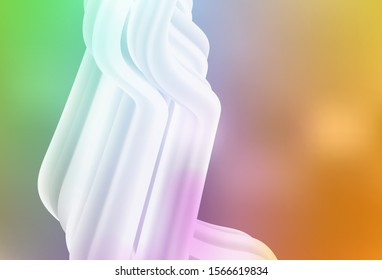 Light Multicolor vector colorful abstract texture. A completely new colored illustration in blur style. Elegant background for a brand book.