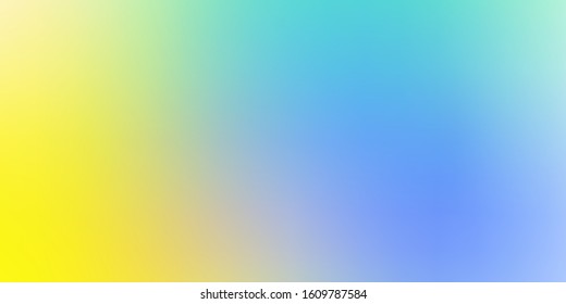 Light Multicolor vector colorful abstract background. Gradient abstract illustration with blurred colors. New side for your design.