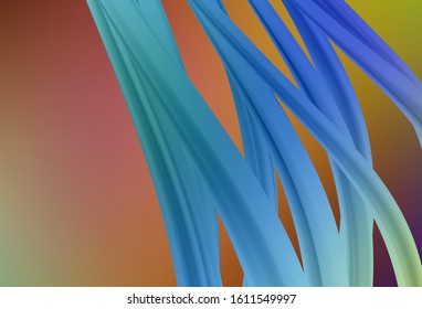 Light Multicolor vector colorful abstract background. Colorful abstract illustration with gradient. New style design for your brand book.