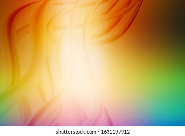 Light Multicolor vector colorful abstract texture. Shining colorful illustration in smart style. New style design for your brand book.