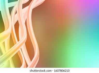 Light Multicolor vector colorful abstract texture. Abstract colorful illustration with gradient. New design for your business.