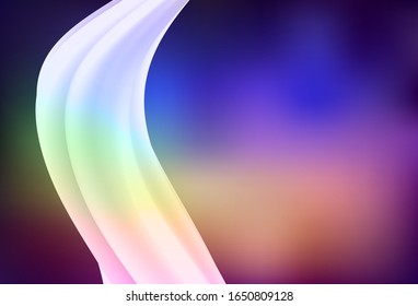 Light Multicolor vector colorful abstract texture. Colorful illustration in abstract style with gradient. New design for your business.