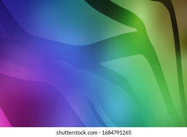 Light Multicolor vector colorful abstract background. Modern abstract illustration with gradient. Blurred design for your web site.