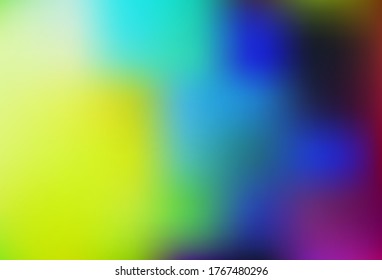 Light Multicolor vector colorful abstract background. Modern abstract illustration with gradient. New style for your business design.