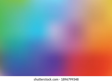 Light Multicolor vector colorful abstract texture. Modern abstract illustration with gradient. Elegant background for a brand book.