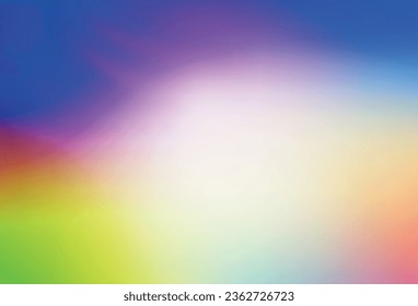 Fondo abstracto de color vectorial multicolor claro. Nueva ilustración coloreada en estilo borroso con gradiente. Nuevo diseño de estilo para tu libro de marca.