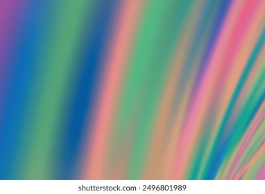 Light Multicolor vector colorful abstract texture. Modern abstract illustration with gradient. New design for your business.