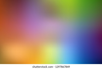Light Multicolor vector colorful blur background. Colorful illustration in abstract style with gradient. New style for your business design.