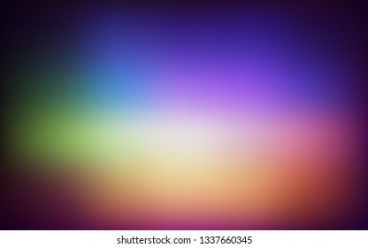 Light Multicolor vector colorful blur background. Modern abstract illustration with gradient. New way of your design.