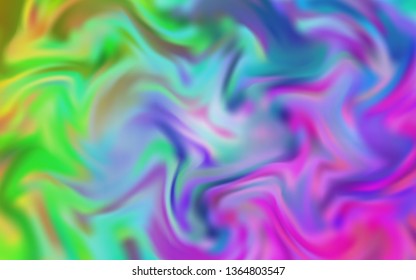 Light Multicolor vector colorful blur background. Abstract colorful illustration with gradient. Smart design for your work.