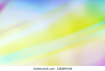 Light Multicolor vector colorful blur backdrop. Colorful abstract illustration with gradient. New design for your business.
