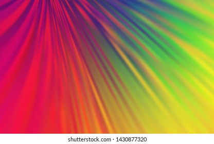 Light Multicolor vector colorful blur backdrop. A completely new colored illustration in blur style. Completely new design for your business.
