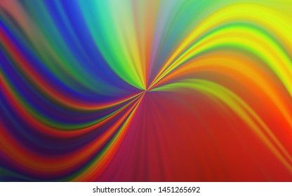 Light Multicolor vector colorful blur background. Abstract colorful illustration with gradient. Smart design for your work.