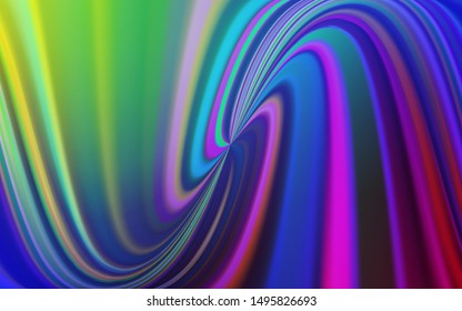 Light Multicolor vector colorful blur backdrop. A completely new colored illustration in blur style. Background for designs.