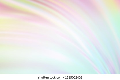 Light Multicolor vector colorful blur backdrop. A completely new colored illustration in blur style. Elegant background for a brand book.