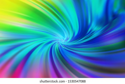 Light Multicolor vector colorful blur background. Colorful illustration in abstract style with gradient. Smart design for your work.