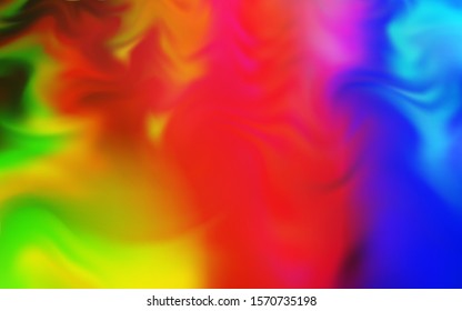 Light Multicolor vector colorful blur background. New colored illustration in blur style with gradient. The best blurred design for your business.