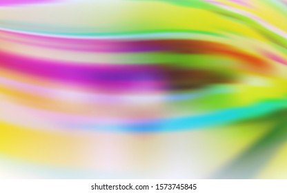 Light Multicolor vector colorful blur background. Shining colored illustration in smart style. Smart design for your work.