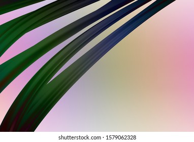 Light Multicolor vector colorful blur background. New colored illustration in blur style with gradient. Background for a cell phone.