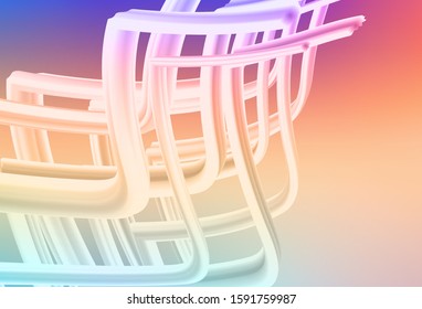 Light Multicolor vector colorful blur backdrop. A completely new colored illustration in blur style. Completely new design for your business.