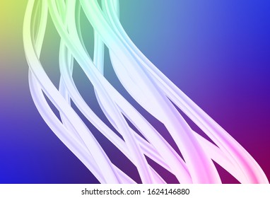 Light Multicolor vector colorful blur backdrop. New colored illustration in blur style with gradient. Background for designs.