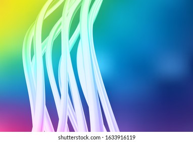 Light Multicolor vector colorful blur background. A completely new colored illustration in blur style. Blurred design for your web site.
