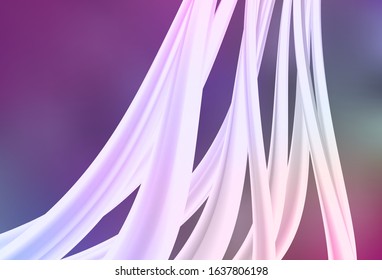 Light Multicolor vector colorful blur background. Creative illustration in halftone style with gradient. Completely new design for your business.