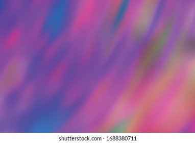 Light Multicolor vector colorful blur backdrop. Modern abstract illustration with gradient. Blurred design for your web site.