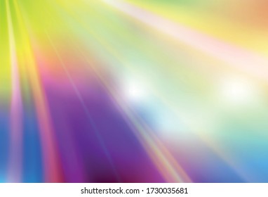 Light Multicolor vector colorful blur backdrop. New colored illustration in blur style with gradient. New style design for your brand book.