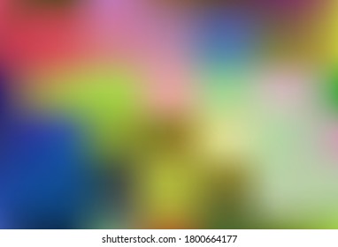 Light Multicolor vector colorful blur backdrop. New colored illustration in blur style with gradient. Completely new design for your business.