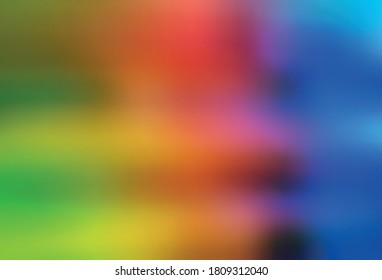 Light Multicolor vector colorful blur background. Shining colorful illustration in smart style. New way of your design.