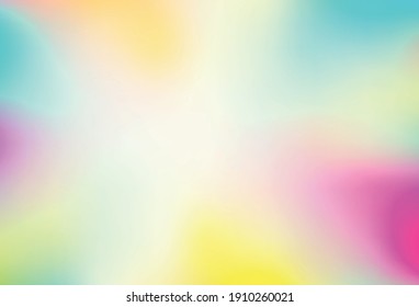 Light Multicolor vector colorful blur backdrop. Colorful abstract illustration with gradient. New way of your design.