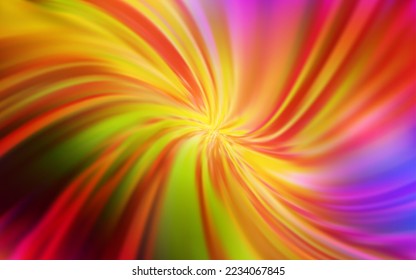 Light Multicolor vector colorful blur backdrop. Colorful illustration in abstract style with gradient. Elegant background for a brand book.
