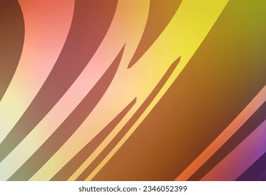 Light Multicolor vector colorful blur backdrop. Glitter abstract illustration with gradient design. New way of your design.